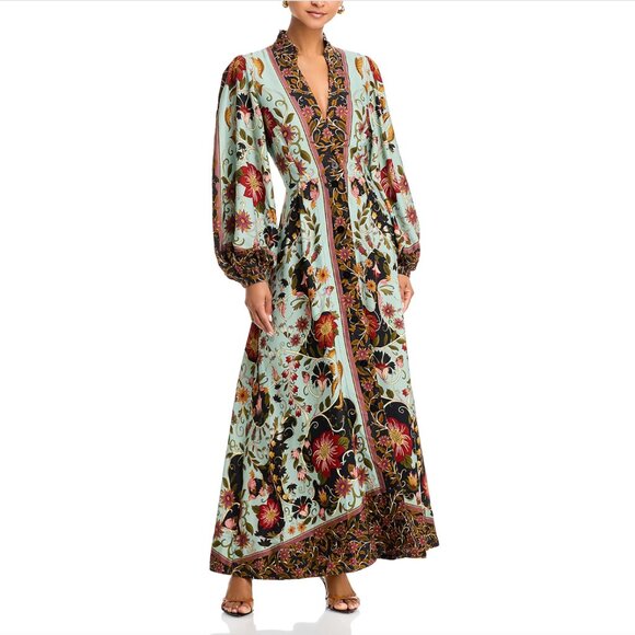 FARM Rio Dresses & Skirts - FARM Rio Flowing Beauty Maxi Dress, Size XS, NWT 🇧🇷